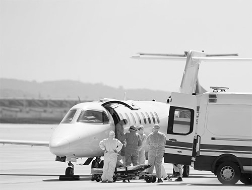 Lifeline Across Borders: A Critical Patient's Journey Home.