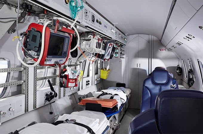 Life-Sustaining Equipment on Air Ambulances