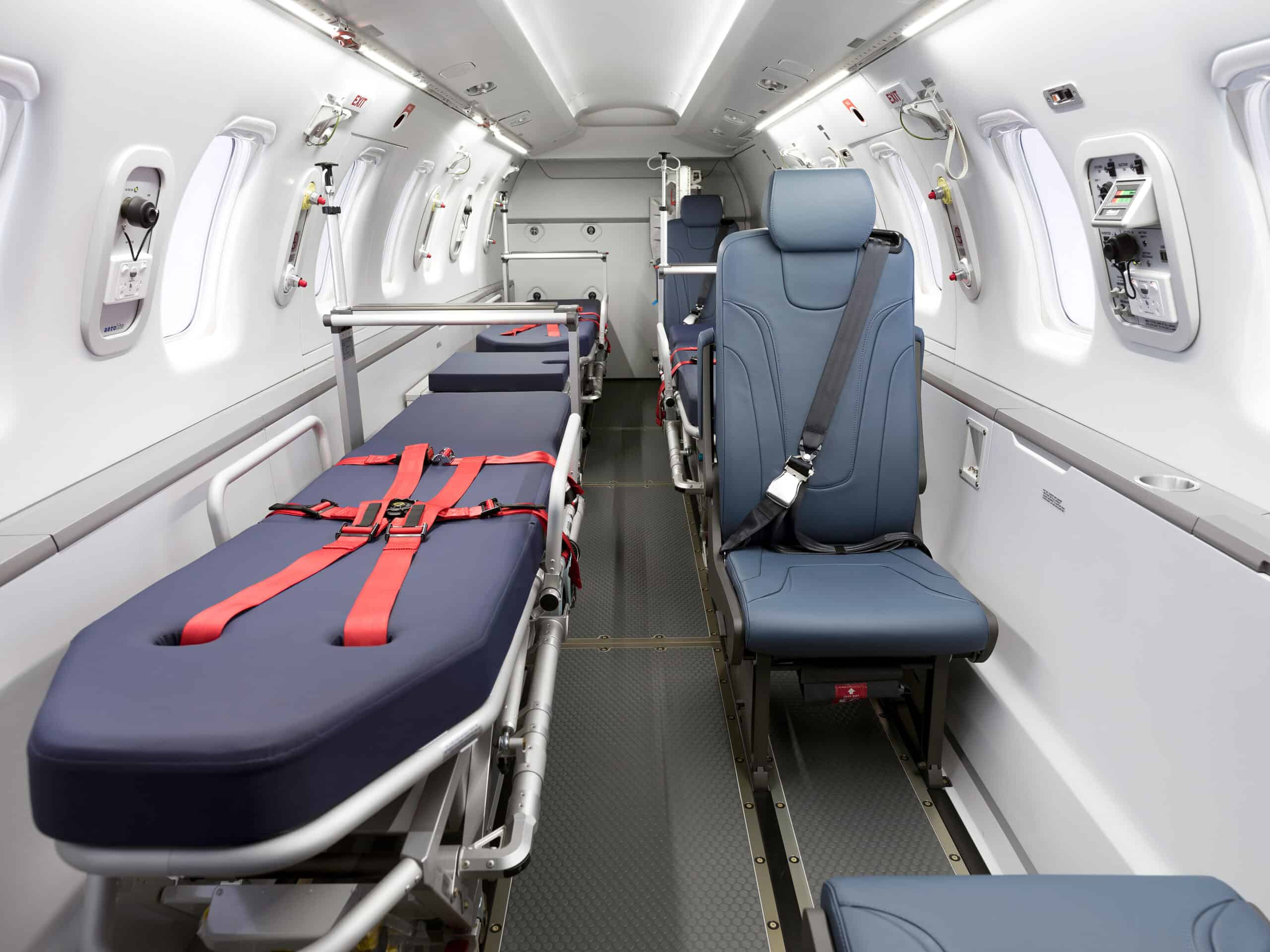 commercial airline stretcher service