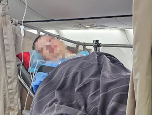 Bringing a Critically Ill Patient Safely Across Continents